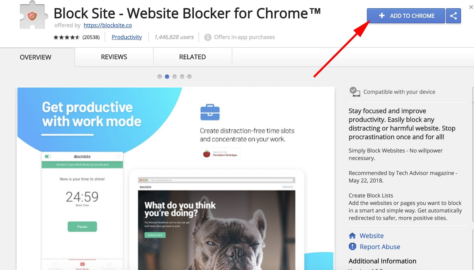 block websites in chrome 