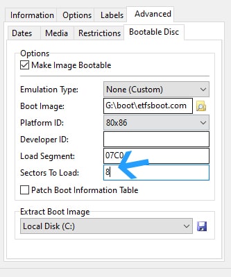 Convert Bootable USB to ISO