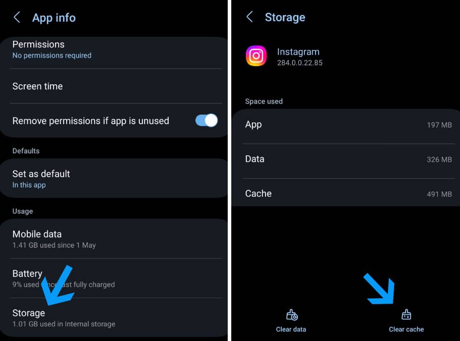 fix instagram logging out issue