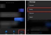 Bump Mean On Messenger