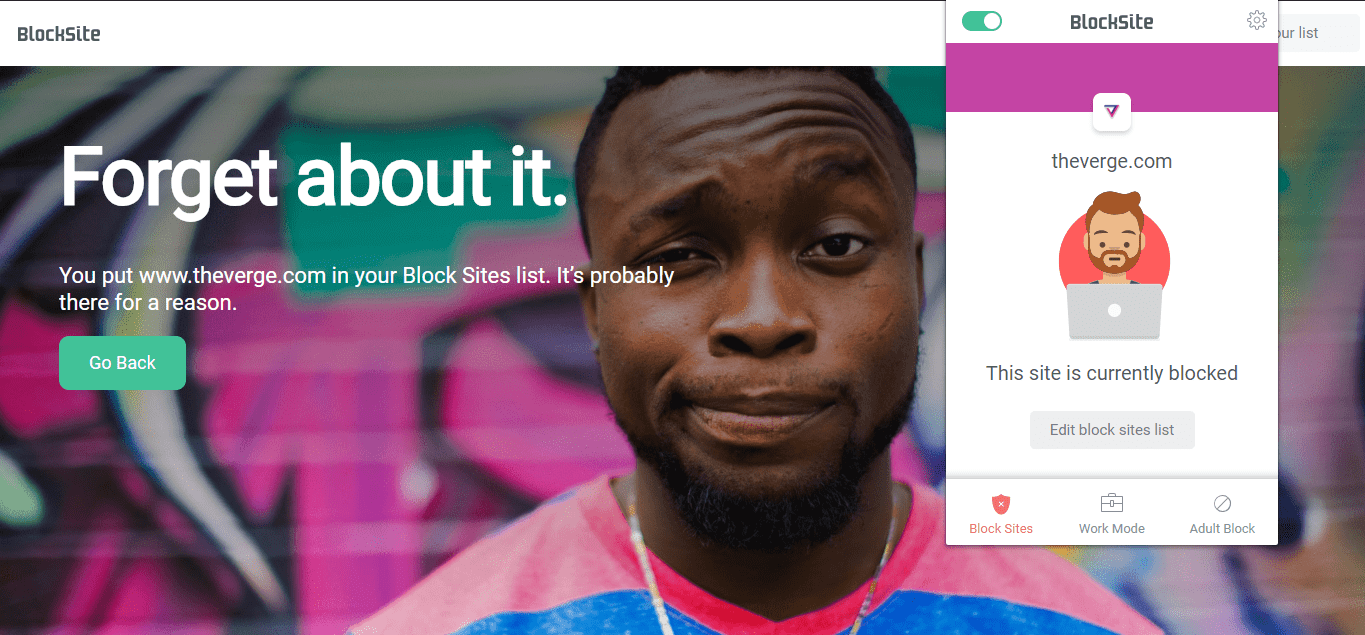block websites in chrome