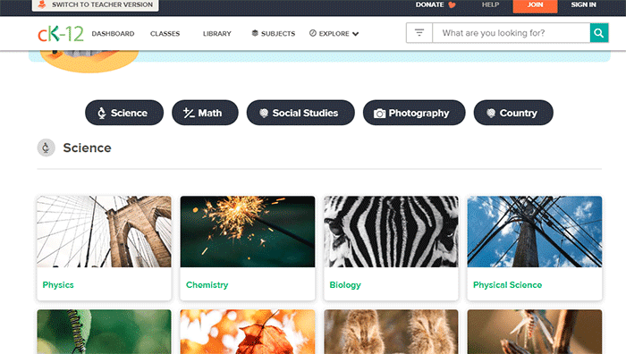 CK12 textsheet alternative